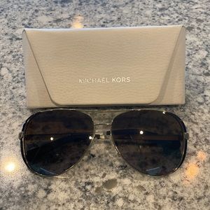 Michael Kors Polarized Aviator Sunglasses